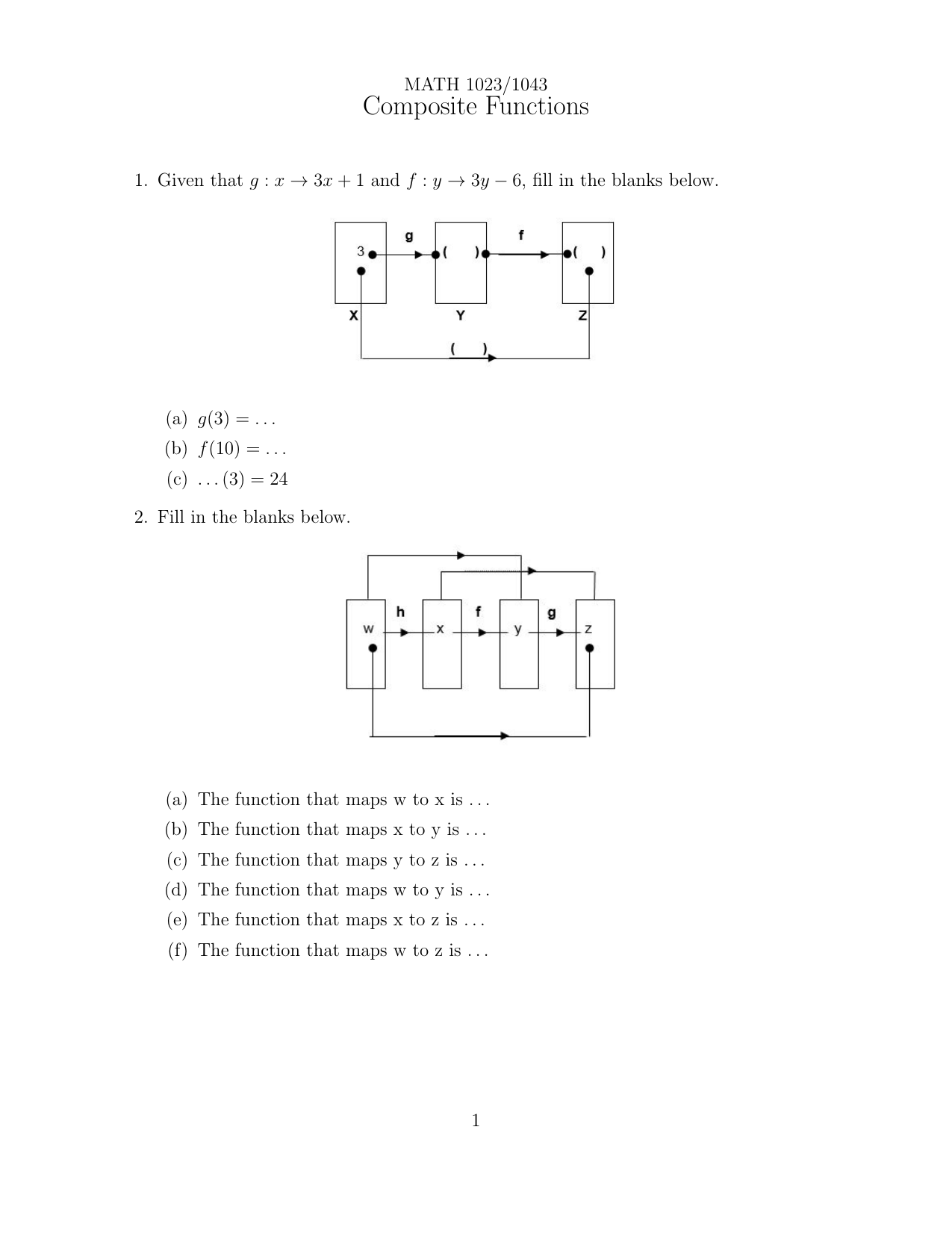 01 Composite Functions