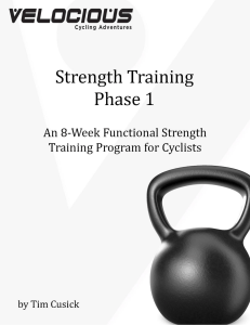 Phase 1 - Functional Strength Training