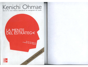 Ohmae Kenichi - La Mente Del Estratega