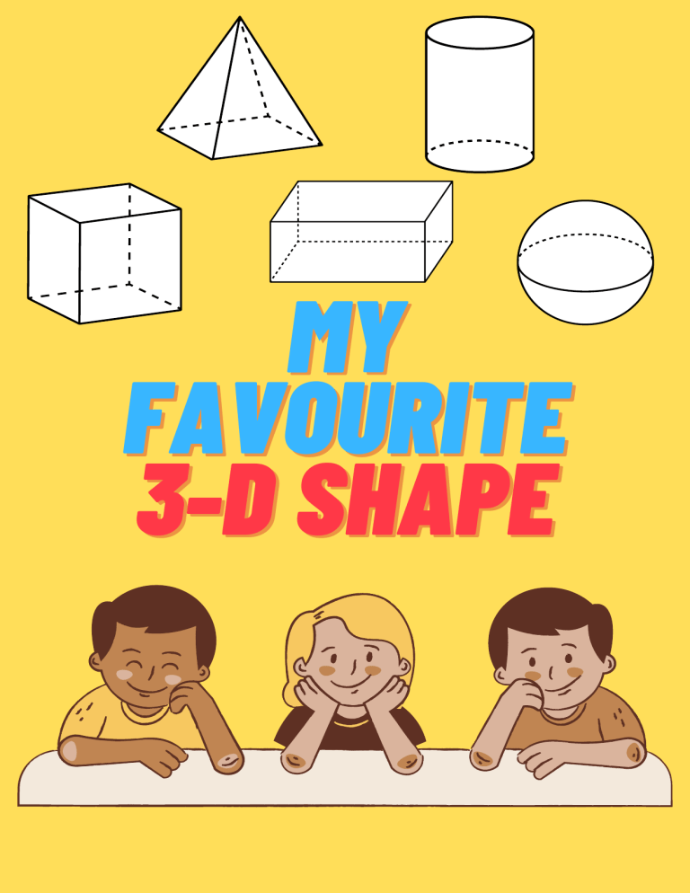 3D Shapes For Kindergarten