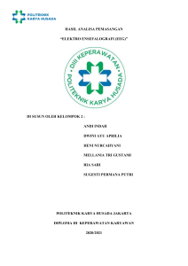 HASIL ANALISA PEMASANGAN EEG KELOMPOK 2