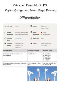 Differentiation