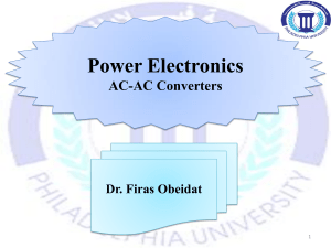 11 Three phase AC-AC converters