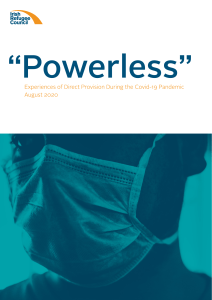 Powerless - Direct Provision during Covid19 V 2.0