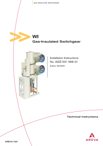 Gas Insulated Switchgear alstom-manual   2009