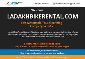 Ladakh Bike Trip Packages-LadakhBikeRentals