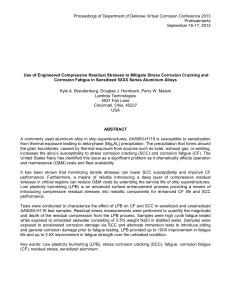 LPB for Corrosion Fatigue in Sensitized Aluminum Alloys