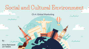 PPT SOCIAL AND ENVIRONMENT CULTURAL