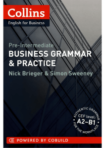 English for Business Pre Intermediate