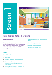 FOOD HEALTH AND SAFETY NOTES 3