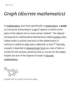 Graph (discrete mathematics) - Wikipedia