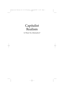 Capitalist Realism Mark Fisher full text