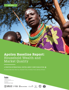 Mercy Corps FIC Apolou Baseline Report