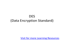 DES (Data Encryption Standard) Algorithm Explained