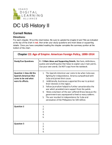 Us History notes ch. 22-23