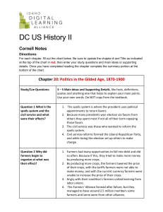 US history Ch. 20-21
