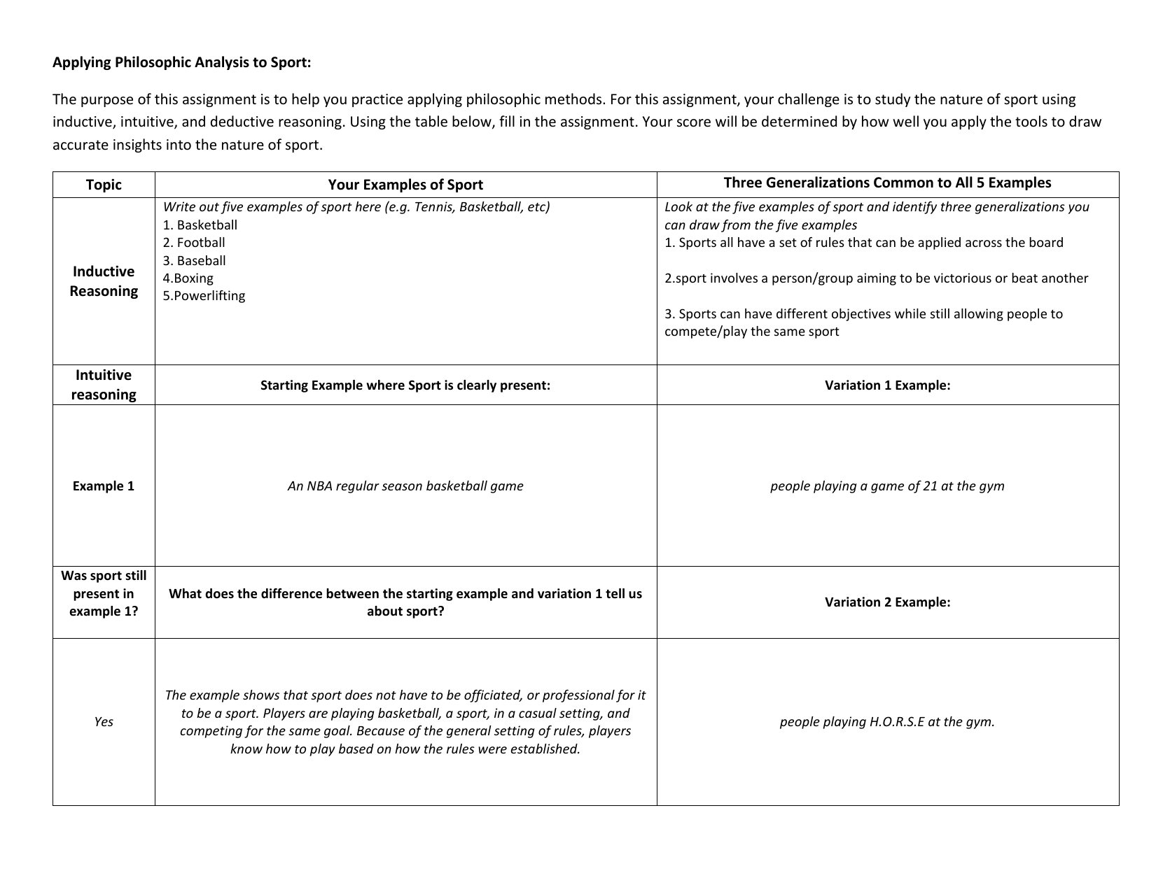 Inductive, Intuitive, deductive Worksheet (11) Throughout Inductive And Deductive Reasoning Worksheet