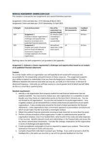 MODULE ASSESSMENT - BEMM112DA Cohort 2L20