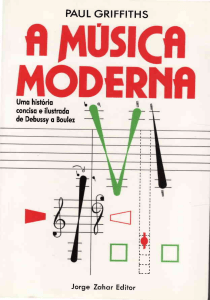 A Música Moderna -Griffiths