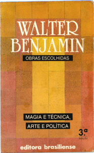 Obras escolhidas 1 - Walter Benjamin