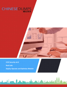 CD - CCIE Security v6.0 - Deploy - Demo