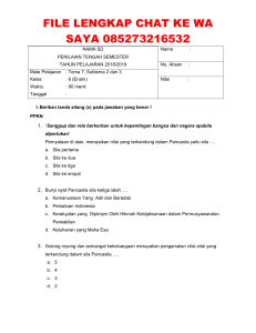 SOAL UTS KELAS 6 TEMA 7