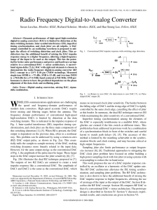 Radio Frequency Digital-to-Analog Converter