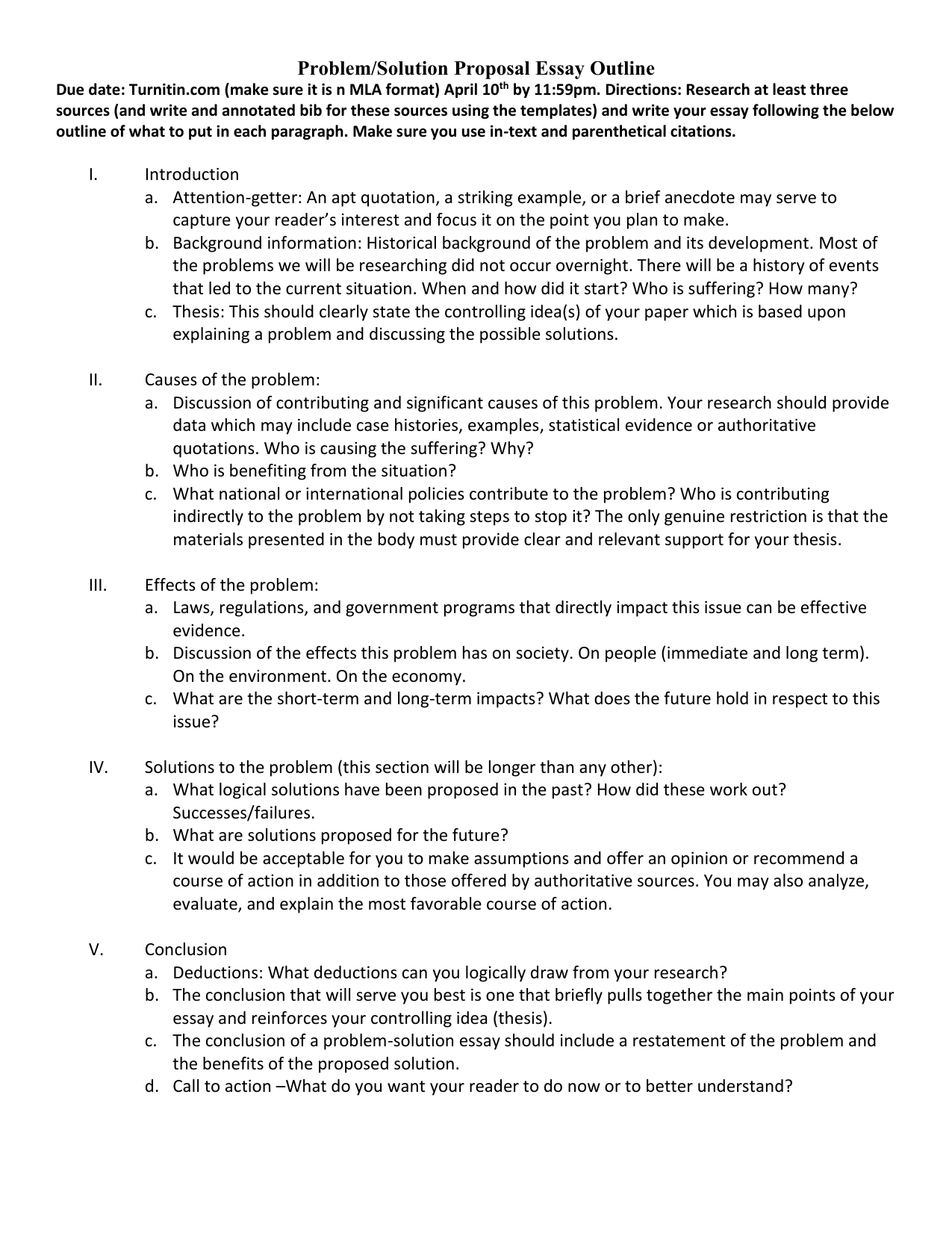 term paper proposal layout