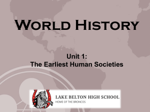 1-Earliest-Human-Societies