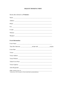 Contract for Artist Booking Agent PDF Free Download