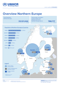 UNHCR Northern Europe Fact Sheets 20190307