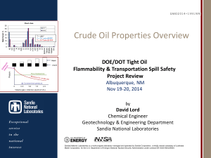 Lord - Crude Oil Properties Overview - 2014