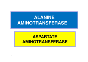 Microsoft PowerPoint - Estimation of Plasma Alanine Transaminase 