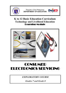 k to 12 electronics learning module