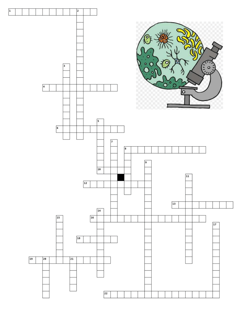Biology Crossword - WordMint