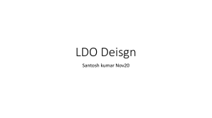 LDO design technique