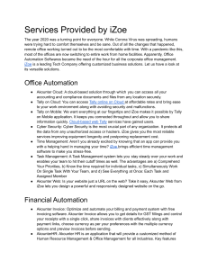 iZoeAutomation PDF