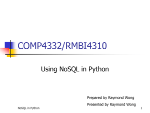 11-NoSQL-Python