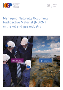 NORM Oil Gas