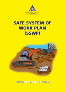 SSWP Ground Works Form