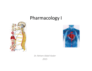 pharmacology chapter 1