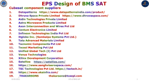EPS of BMS-ADT CubeSat 25 03 2021 