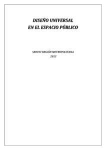 Manual Diseño Universal (Chile - SERVIU)
