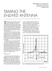 antenna-Taming the endfed antenna-G3ccb