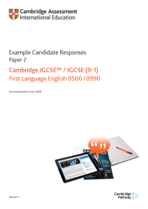 0500 Example Candidate Responses Paper 2 (for examination from 2020)