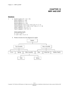 MRP BU225 examples