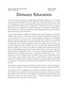 DistanceEducation......
