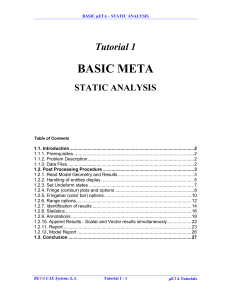 μETA Static Analysis Tutorial