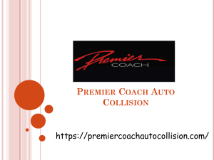  Premier Coach Auto Collision PPT