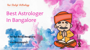 Best astrologer in Bangalore